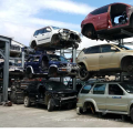 Cantilever rack for outdoor car storage